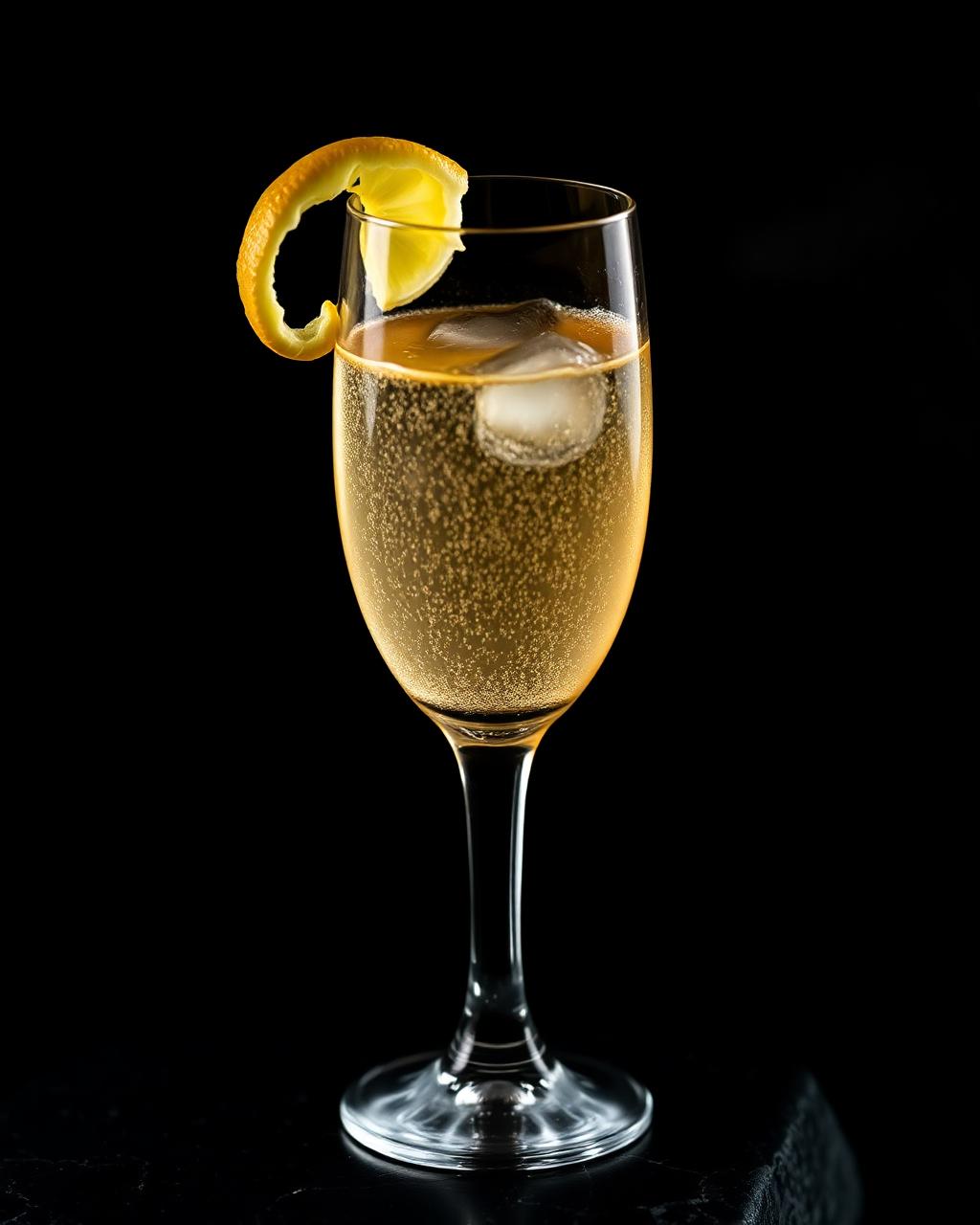 French 75 cocktail at Alibi