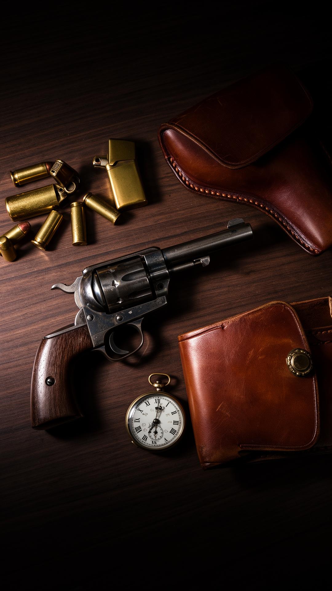 Curated firearms, ammunition, and leather goods at Alibi Combat Market
